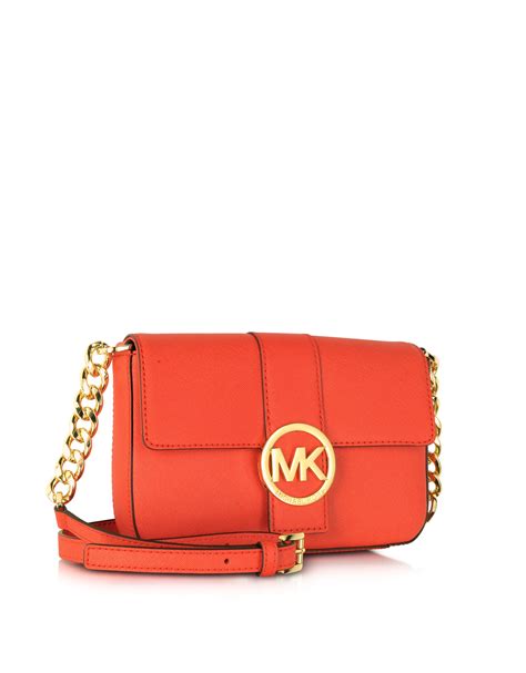 michael kors small fulton saffiano messenger bag|Michael Kors Fulton Small Bags & Handbags for Women.